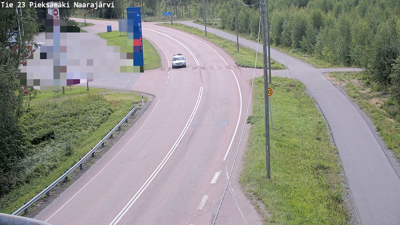Kelikamerat Kuva Tie 23 Pieksämäki, Naarajärvi, Pieksämäki, Etelä-Savo