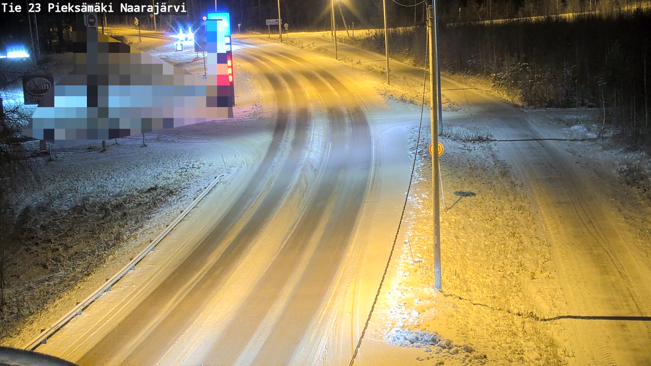 Kelikamerat Kuva Tie 23 Pieksämäki, Naarajärvi, Pieksämäki, Etelä-Savo