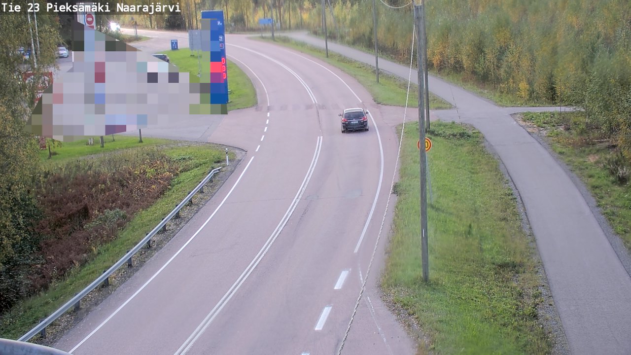 Kelikamerat Kuva Tie 23 Pieksämäki, Naarajärvi, Pieksämäki, Etelä-Savo