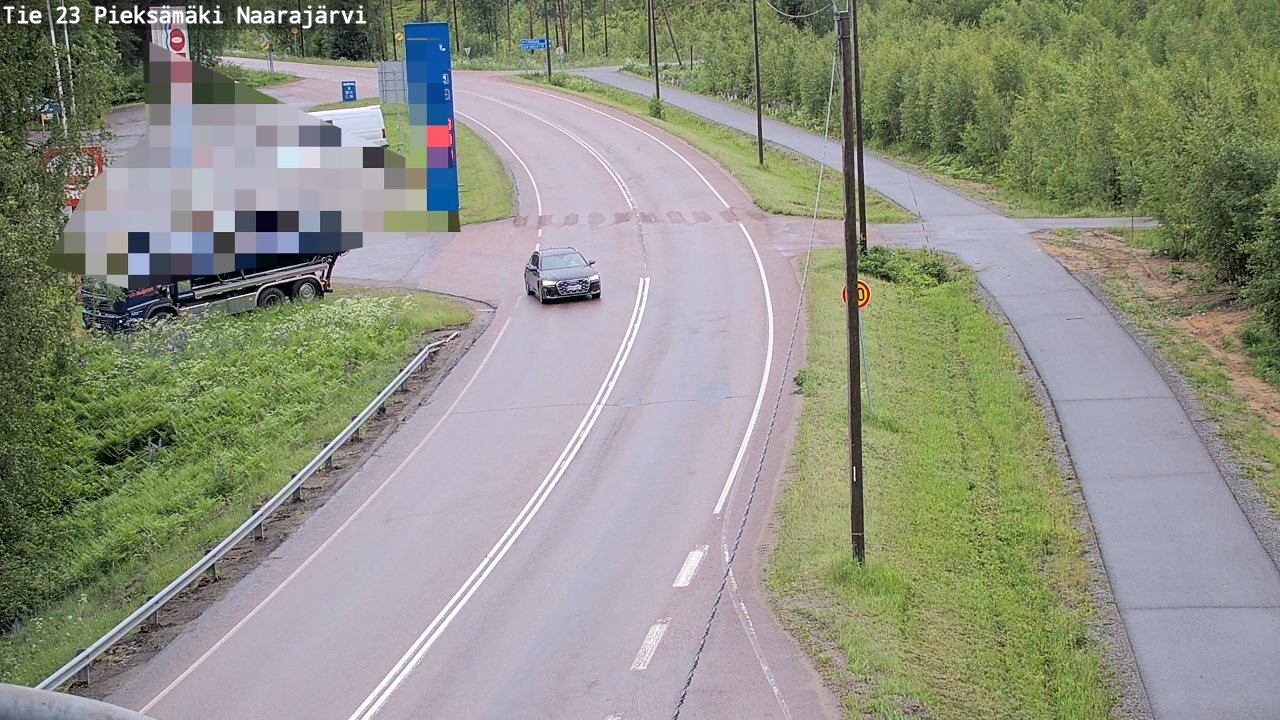 Kelikamerat Kuva Tie 23 Pieksämäki, Naarajärvi, Pieksämäki, Etelä-Savo