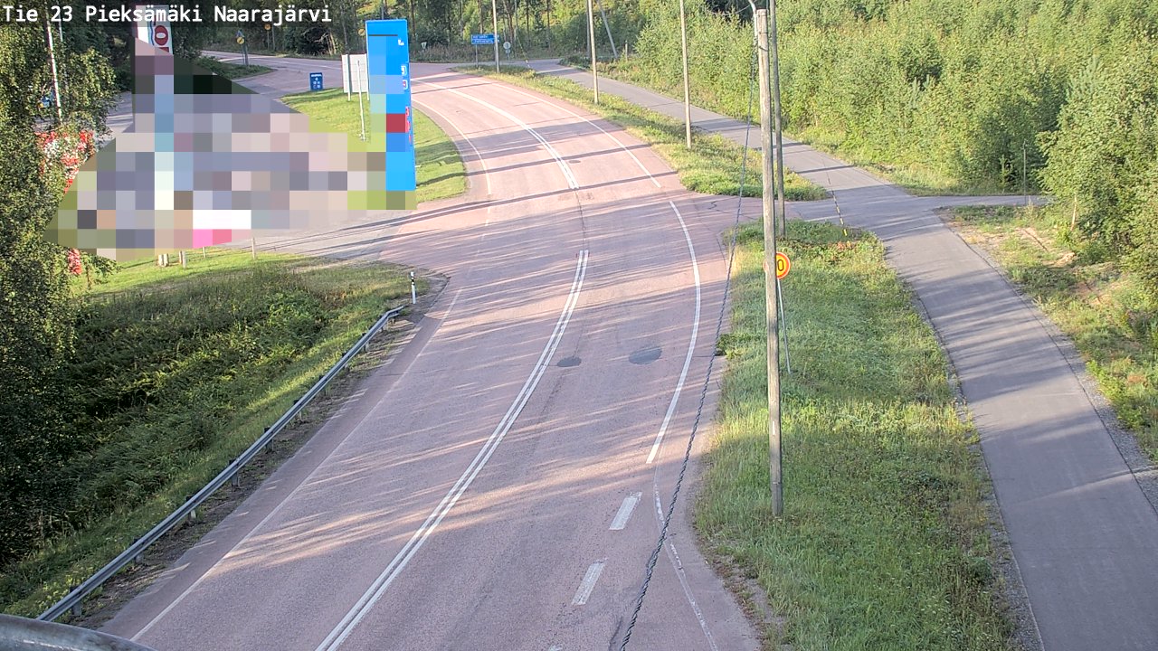 Kelikamerat Kuva Tie 23 Pieksämäki, Naarajärvi, Pieksämäki, Etelä-Savo