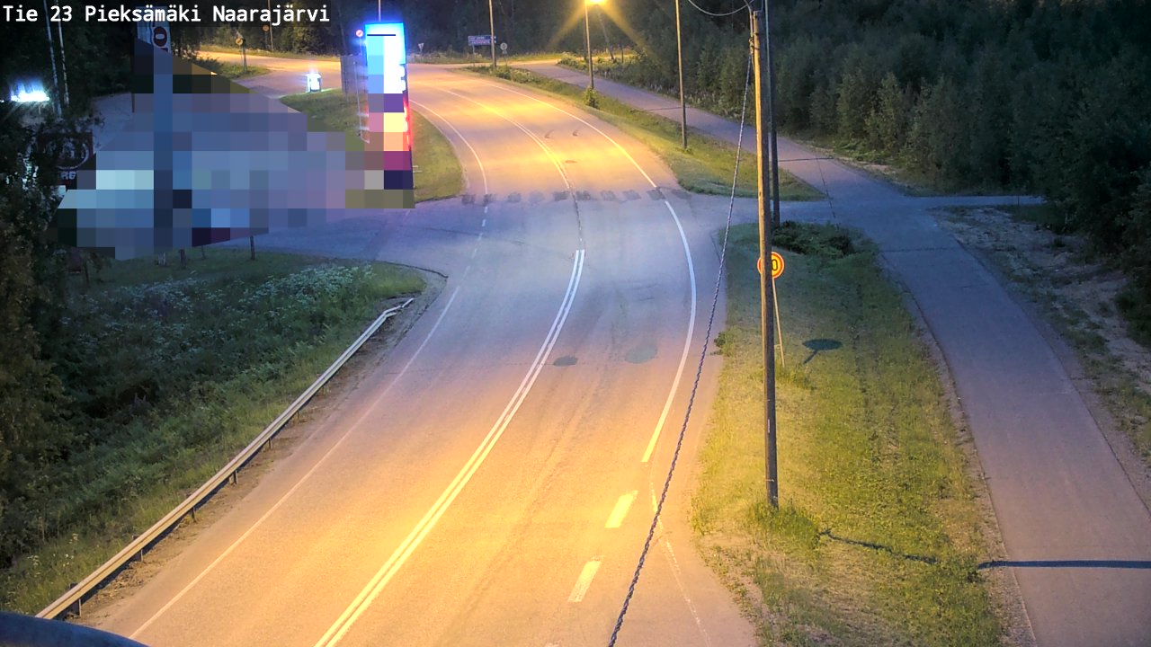 Kelikamerat Kuva Tie 23 Pieksämäki, Naarajärvi, Pieksämäki, Etelä-Savo