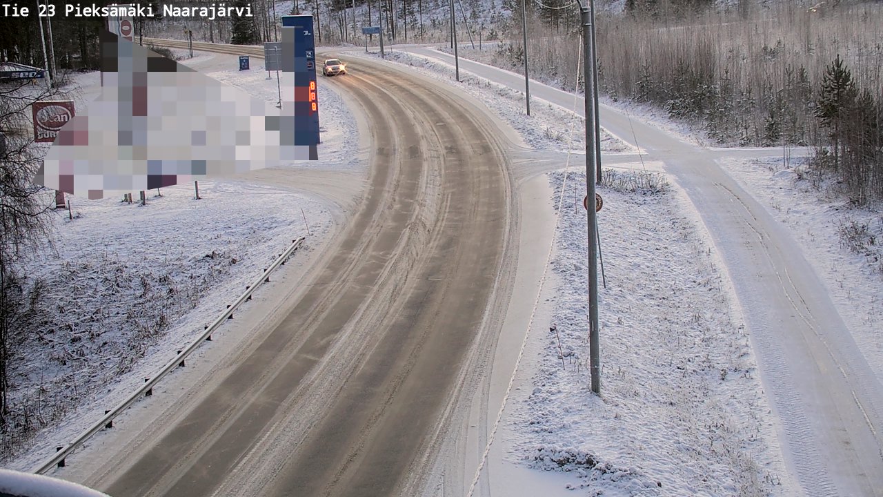 Kelikamerat Kuva Tie 23 Pieksämäki, Naarajärvi, Pieksämäki, Etelä-Savo