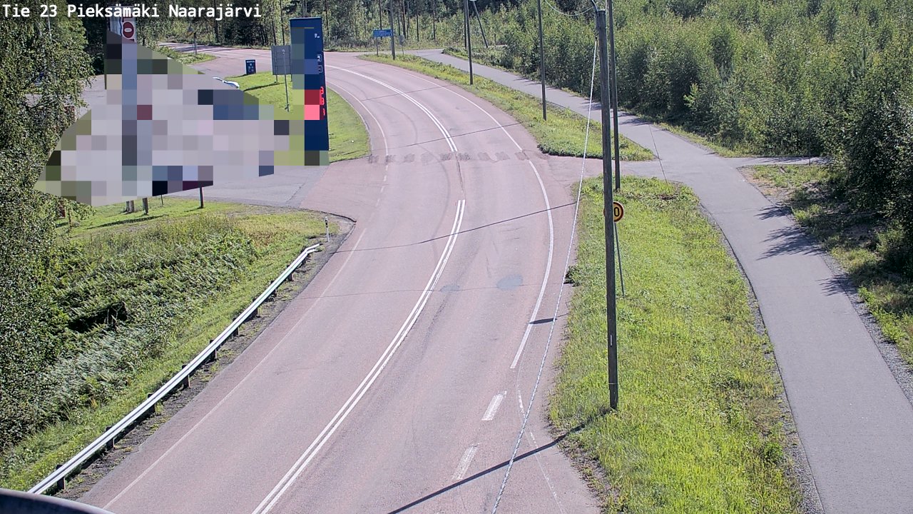 Kelikamerat Kuva Tie 23 Pieksämäki, Naarajärvi, Pieksämäki, Etelä-Savo