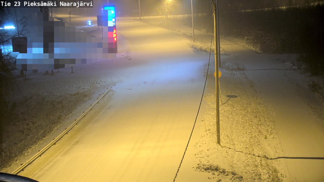 Kelikamerat Kuva Tie 23 Pieksämäki, Naarajärvi, Pieksämäki, Etelä-Savo