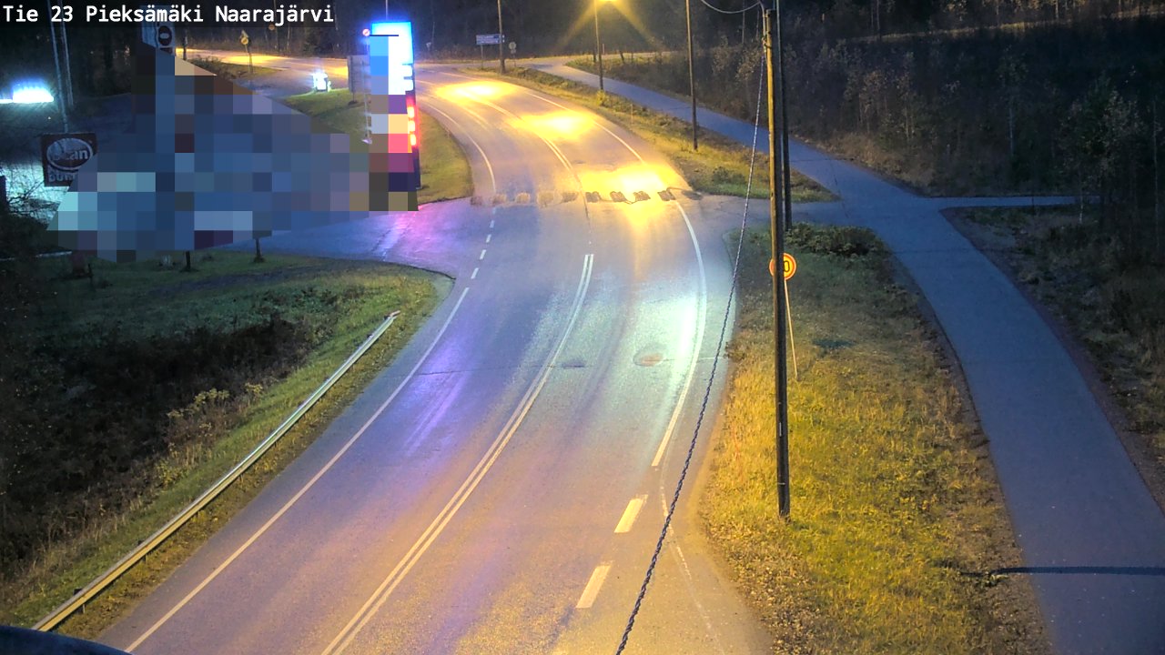 Kelikamerat Kuva Tie 23 Pieksämäki, Naarajärvi, Pieksämäki, Etelä-Savo