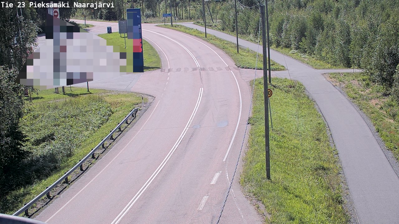 Kelikamerat Kuva Tie 23 Pieksämäki, Naarajärvi, Pieksämäki, Etelä-Savo
