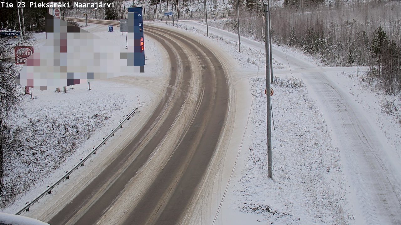 Kelikamerat Kuva Tie 23 Pieksämäki, Naarajärvi, Pieksämäki, Etelä-Savo