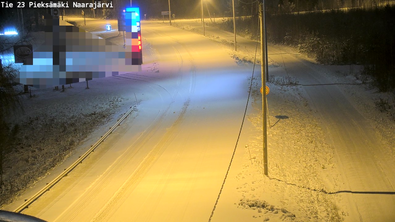 Kelikamerat Kuva Tie 23 Pieksämäki, Naarajärvi, Pieksämäki, Etelä-Savo