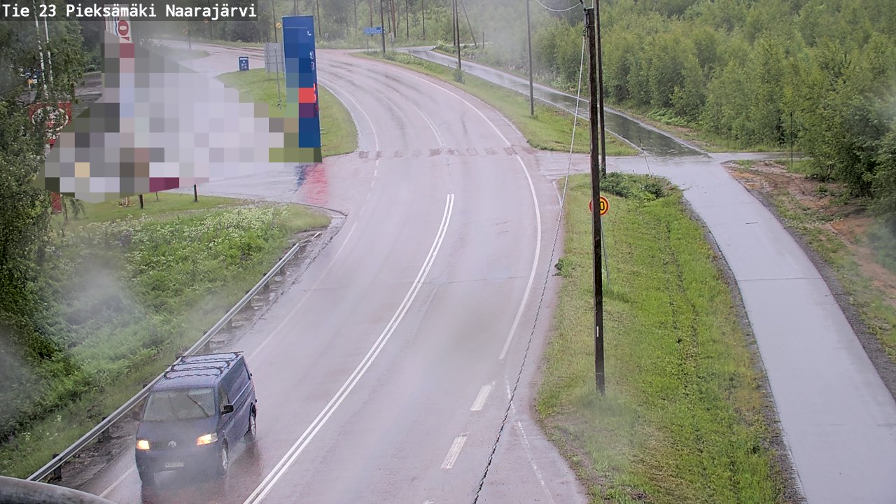 Kelikamerat Kuva Tie 23 Pieksämäki, Naarajärvi, Pieksämäki, Etelä-Savo