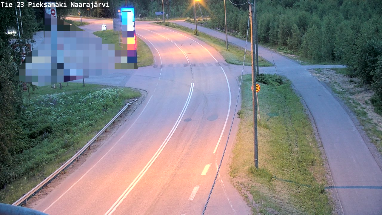 Kelikamerat Kuva Tie 23 Pieksämäki, Naarajärvi, Pieksämäki, Etelä-Savo