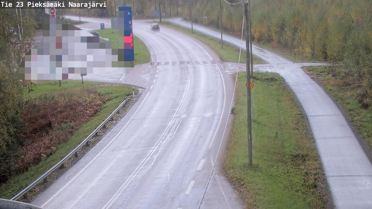 Weather Camera Image Road 23 Pieksämäki, Naarajärvi, Pieksämäki, Etelä-Savo