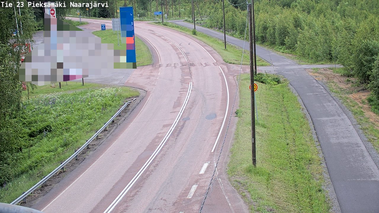 Kelikamerat Kuva Tie 23 Pieksämäki, Naarajärvi, Pieksämäki, Etelä-Savo