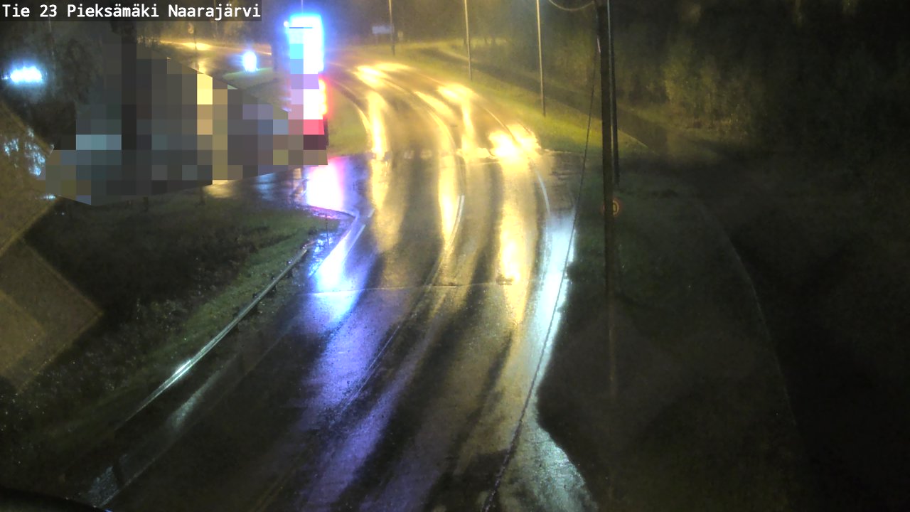 Weather Camera Image Road 23 Pieksämäki, Naarajärvi, Pieksämäki, Etelä-Savo