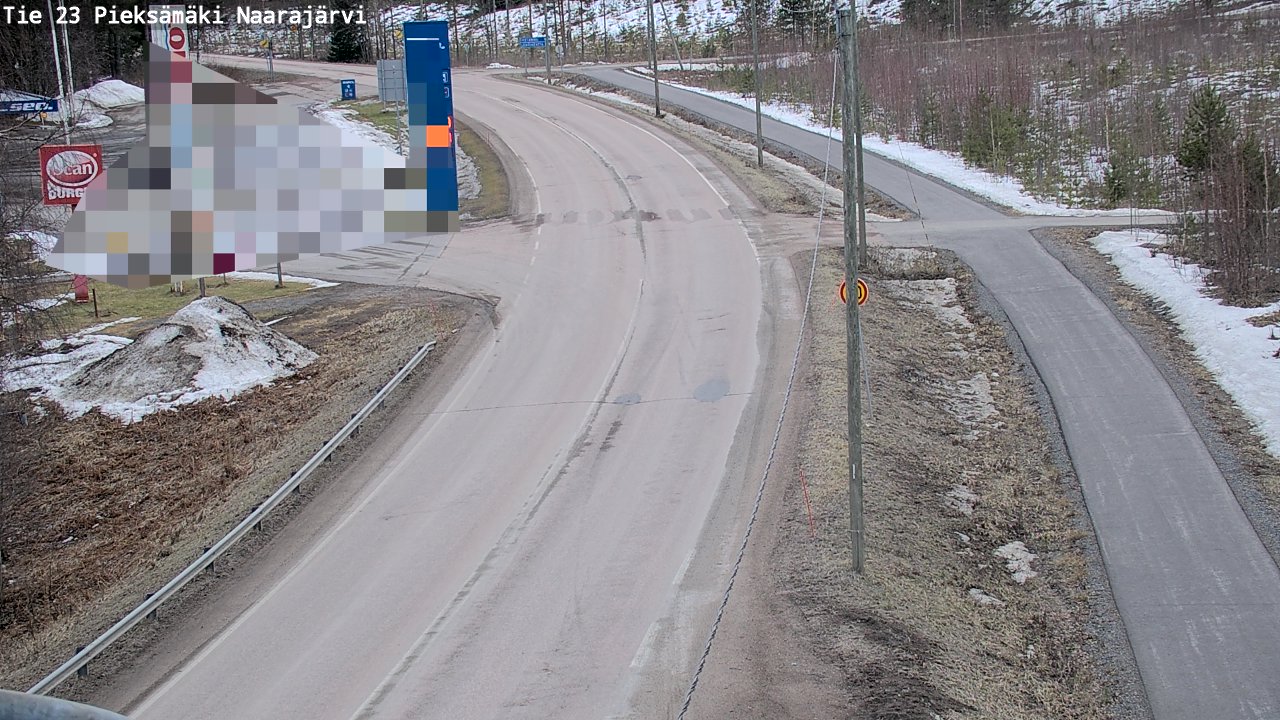 Kelikamerat Kuva Tie 23 Pieksämäki, Naarajärvi, Pieksämäki, Etelä-Savo