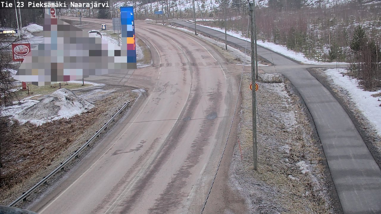 Kelikamerat Kuva Tie 23 Pieksämäki, Naarajärvi, Pieksämäki, Etelä-Savo
