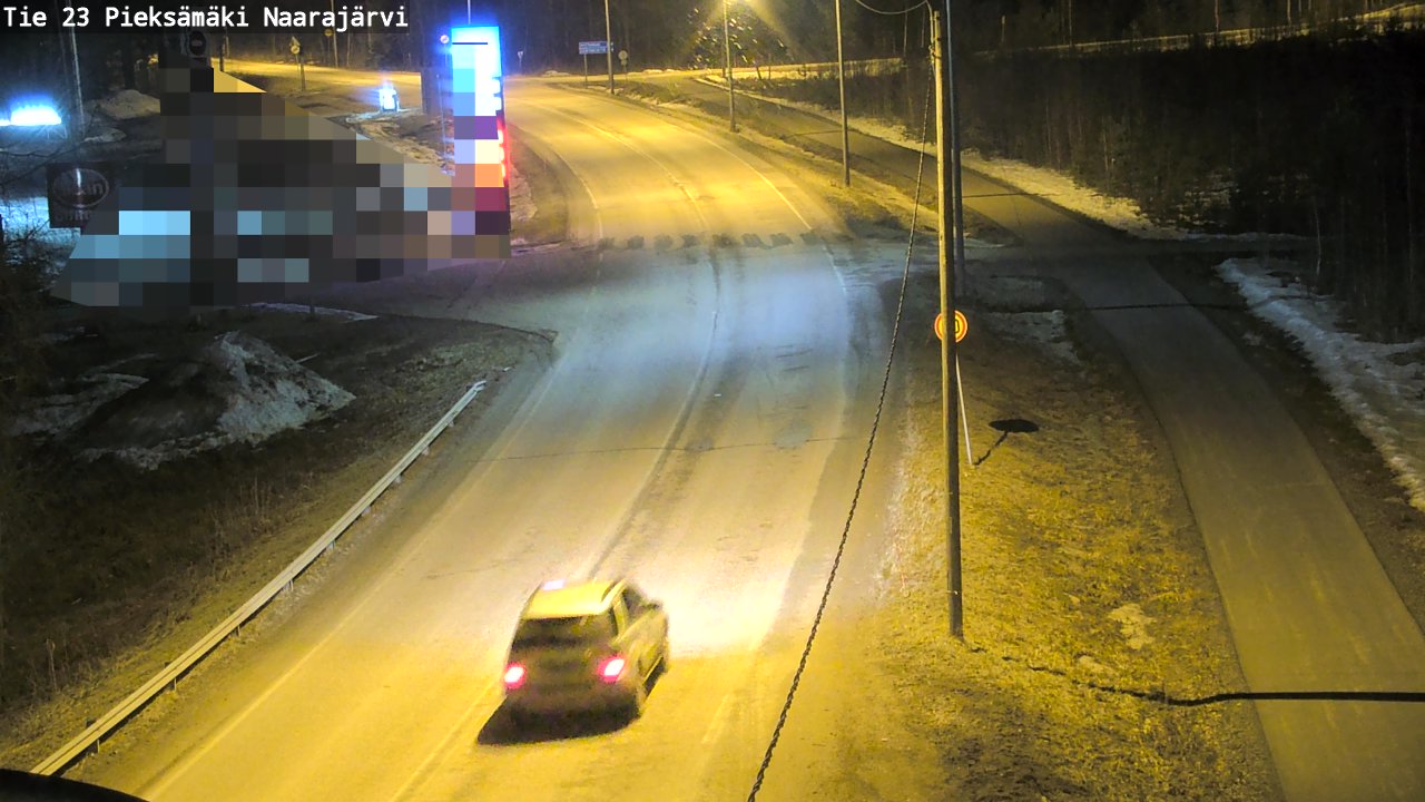 Kelikamerat Kuva Tie 23 Pieksämäki, Naarajärvi, Pieksämäki, Etelä-Savo