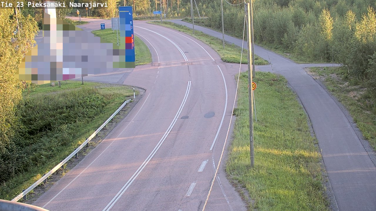Kelikamerat Kuva Tie 23 Pieksämäki, Naarajärvi, Pieksämäki, Etelä-Savo