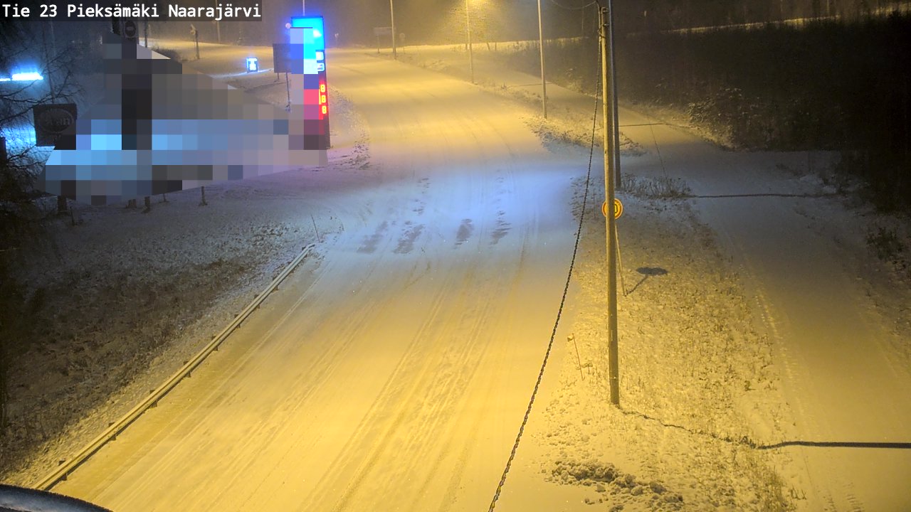 Kelikamerat Kuva Tie 23 Pieksämäki, Naarajärvi, Pieksämäki, Etelä-Savo