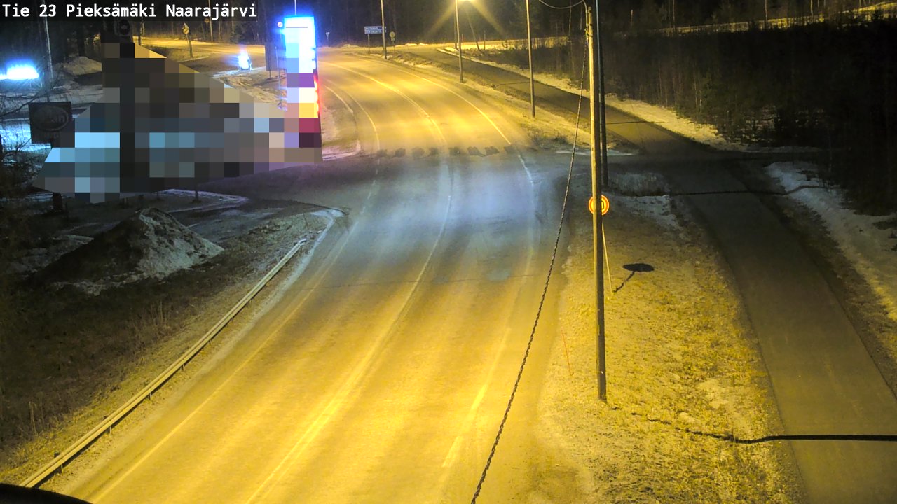 Kelikamerat Kuva Tie 23 Pieksämäki, Naarajärvi, Pieksämäki, Etelä-Savo