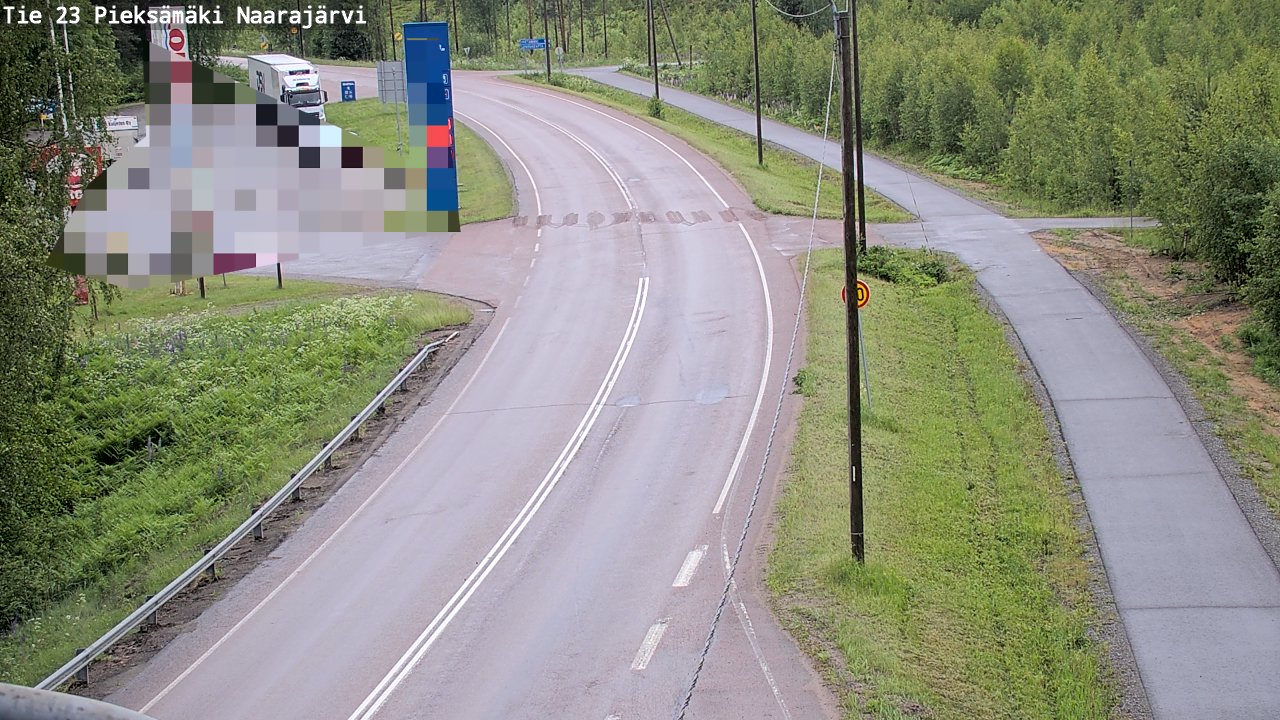 Kelikamerat Kuva Tie 23 Pieksämäki, Naarajärvi, Pieksämäki, Etelä-Savo