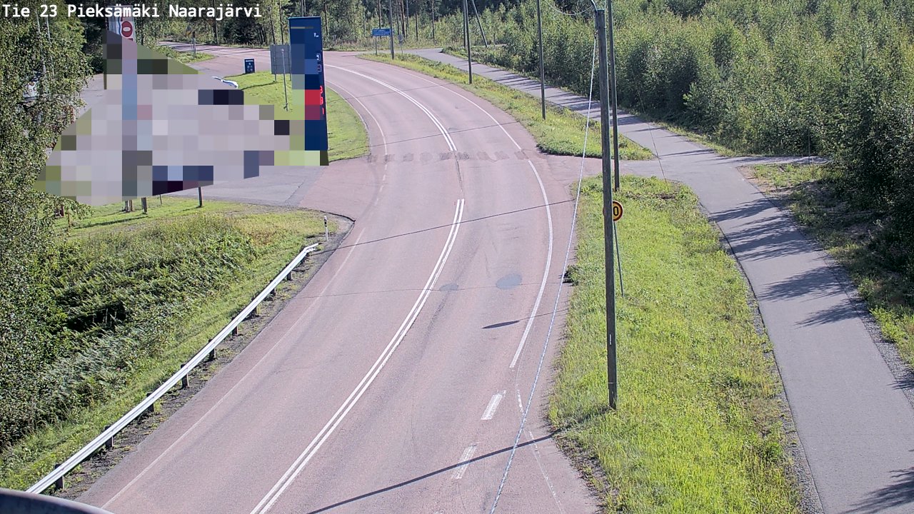 Kelikamerat Kuva Tie 23 Pieksämäki, Naarajärvi, Pieksämäki, Etelä-Savo