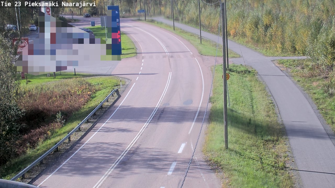Kelikamerat Kuva Tie 23 Pieksämäki, Naarajärvi, Pieksämäki, Etelä-Savo