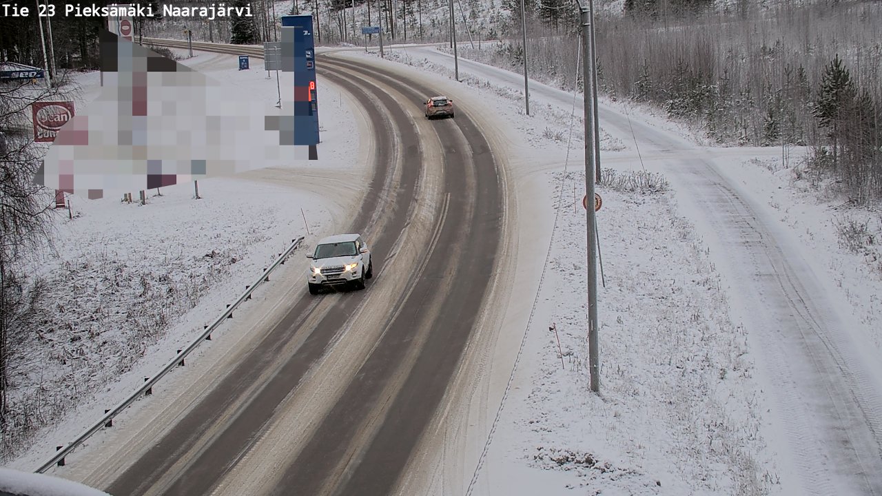 Kelikamerat Kuva Tie 23 Pieksämäki, Naarajärvi, Pieksämäki, Etelä-Savo