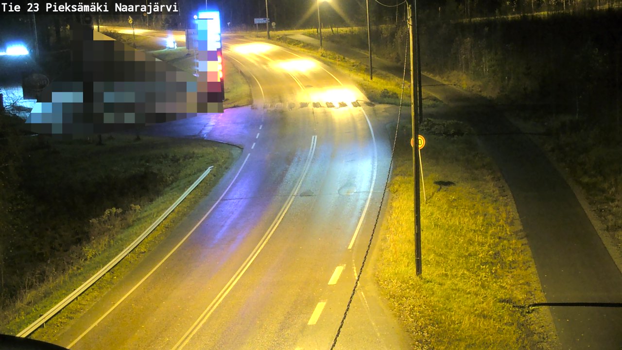 Kelikamerat Kuva Tie 23 Pieksämäki, Naarajärvi, Pieksämäki, Etelä-Savo