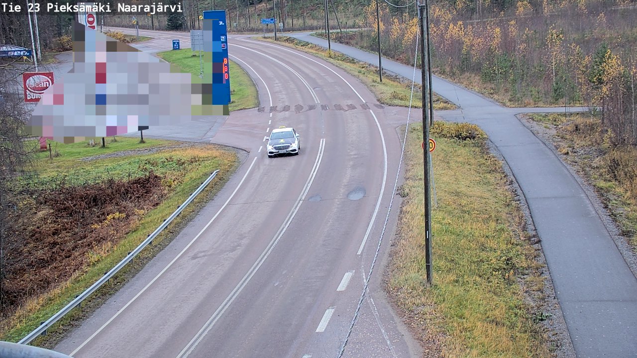 Kelikamerat Kuva Tie 23 Pieksämäki, Naarajärvi, Pieksämäki, Etelä-Savo