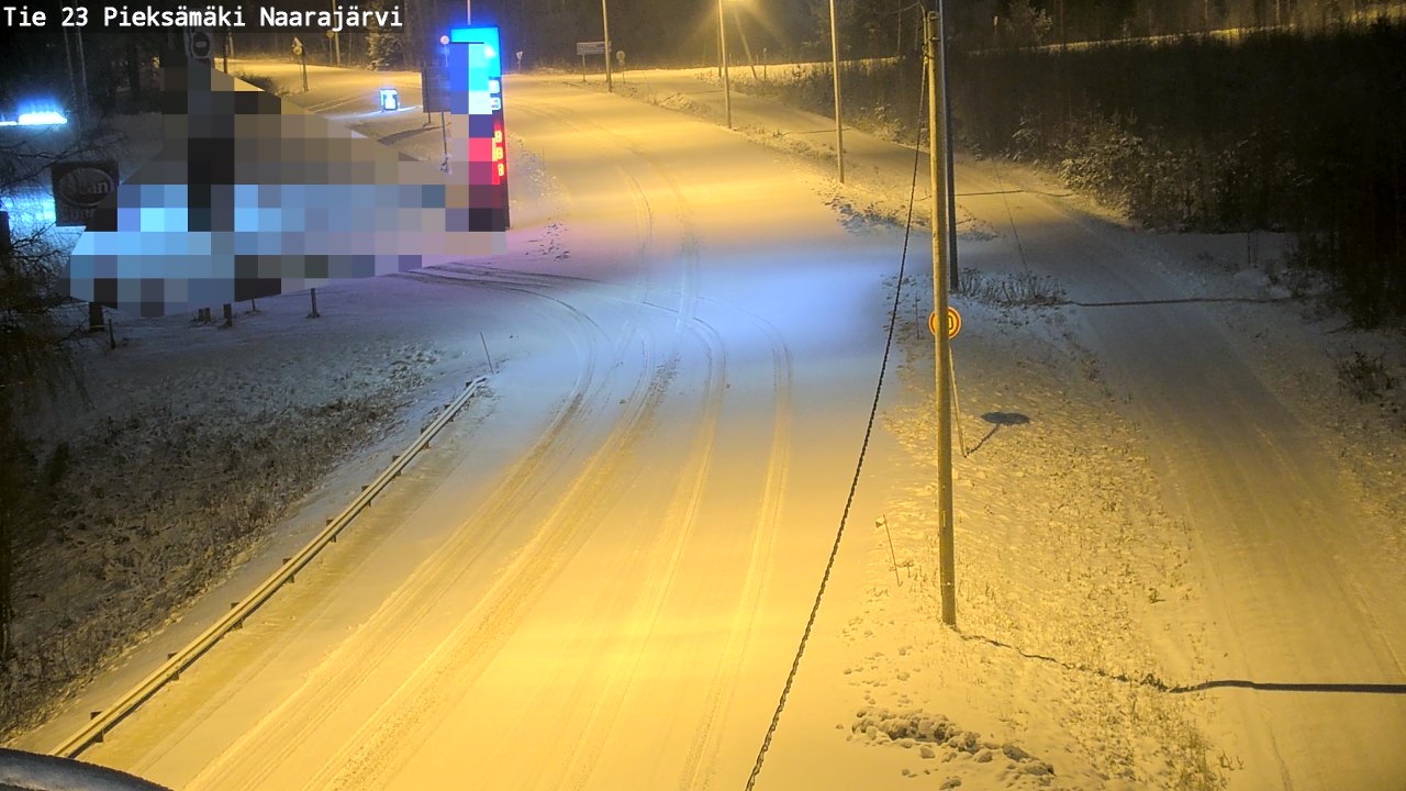 Kelikamerat Kuva Tie 23 Pieksämäki, Naarajärvi, Pieksämäki, Etelä-Savo