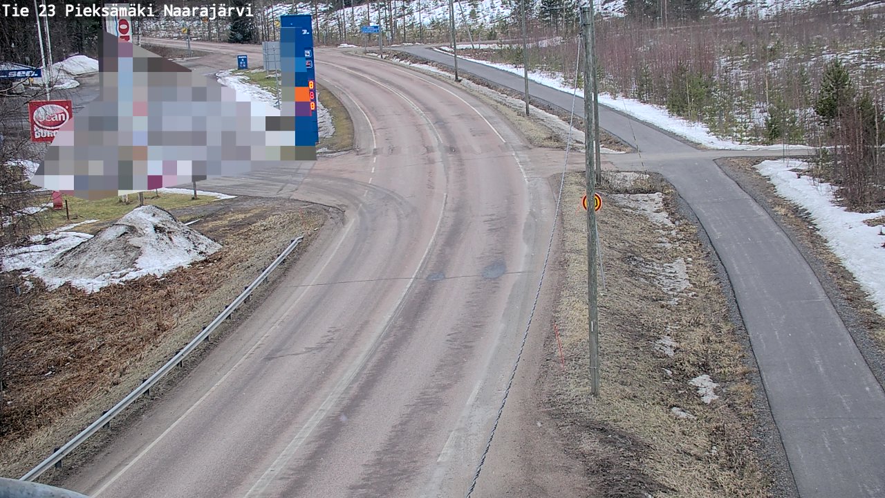 Kelikamerat Kuva Tie 23 Pieksämäki, Naarajärvi, Pieksämäki, Etelä-Savo