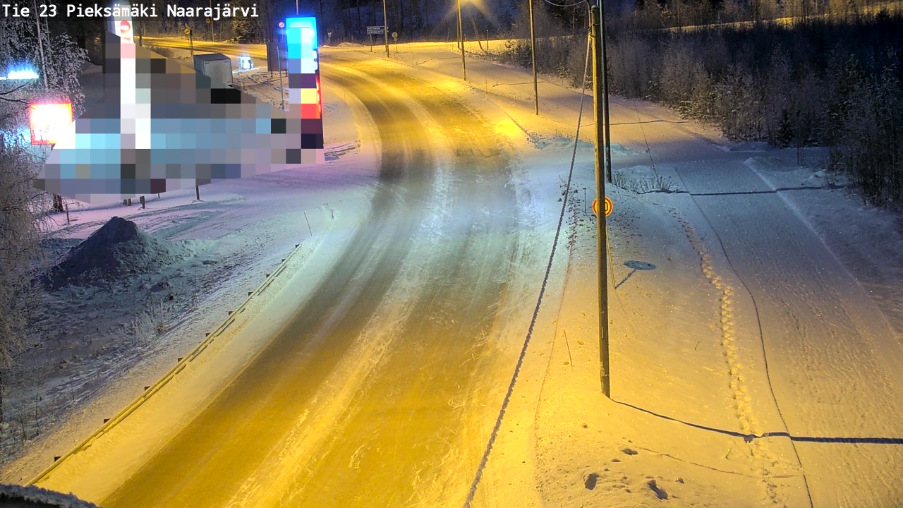 Kelikamerat Kuva Tie 23 Pieksämäki, Naarajärvi, Pieksämäki, Etelä-Savo