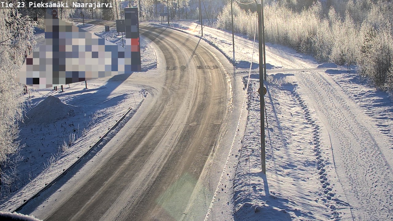 Kelikamerat Kuva Tie 23 Pieksämäki, Naarajärvi, Pieksämäki, Etelä-Savo