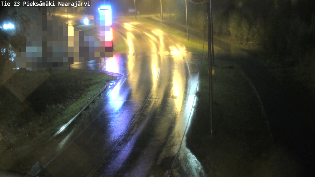Weather Camera Image Road 23 Pieksämäki, Naarajärvi, Pieksämäki, Etelä-Savo