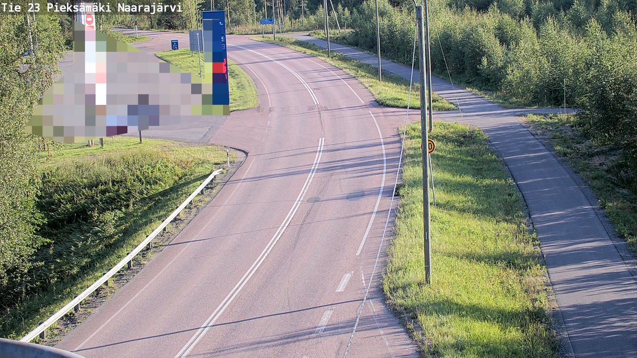 Kelikamerat Kuva Tie 23 Pieksämäki, Naarajärvi, Pieksämäki, Etelä-Savo