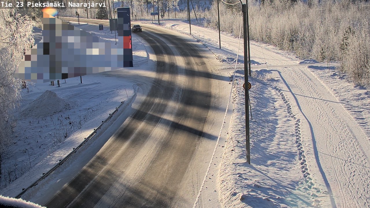 Kelikamerat Kuva Tie 23 Pieksämäki, Naarajärvi, Pieksämäki, Etelä-Savo