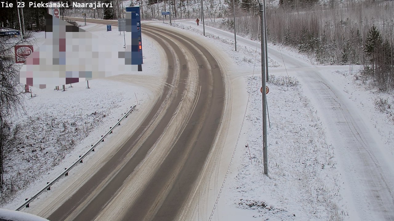 Kelikamerat Kuva Tie 23 Pieksämäki, Naarajärvi, Pieksämäki, Etelä-Savo