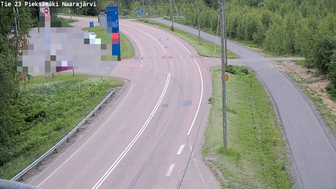 Kelikamerat Kuva Tie 23 Pieksämäki, Naarajärvi, Pieksämäki, Etelä-Savo