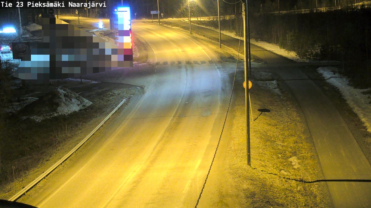 Kelikamerat Kuva Tie 23 Pieksämäki, Naarajärvi, Pieksämäki, Etelä-Savo