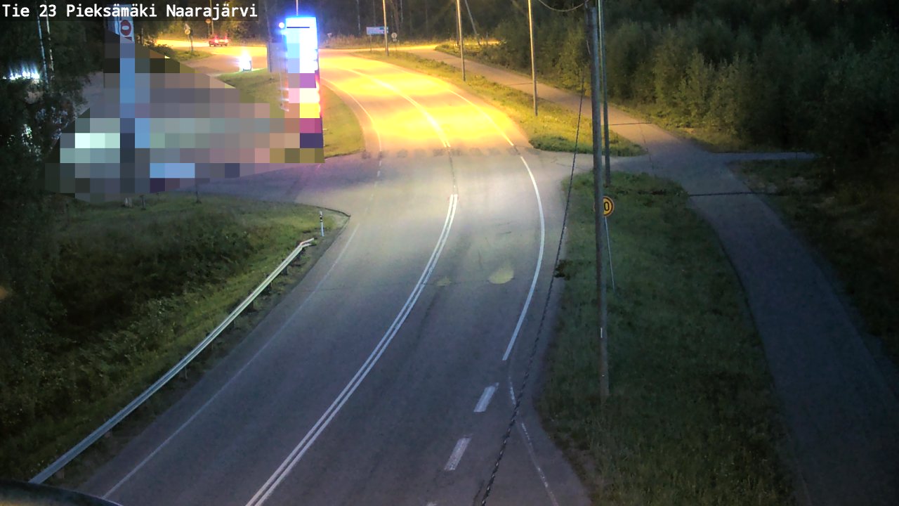 Kelikamerat Kuva Tie 23 Pieksämäki, Naarajärvi, Pieksämäki, Etelä-Savo