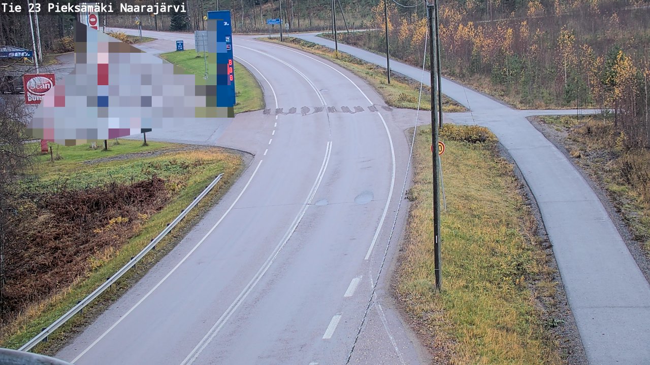 Kelikamerat Kuva Tie 23 Pieksämäki, Naarajärvi, Pieksämäki, Etelä-Savo