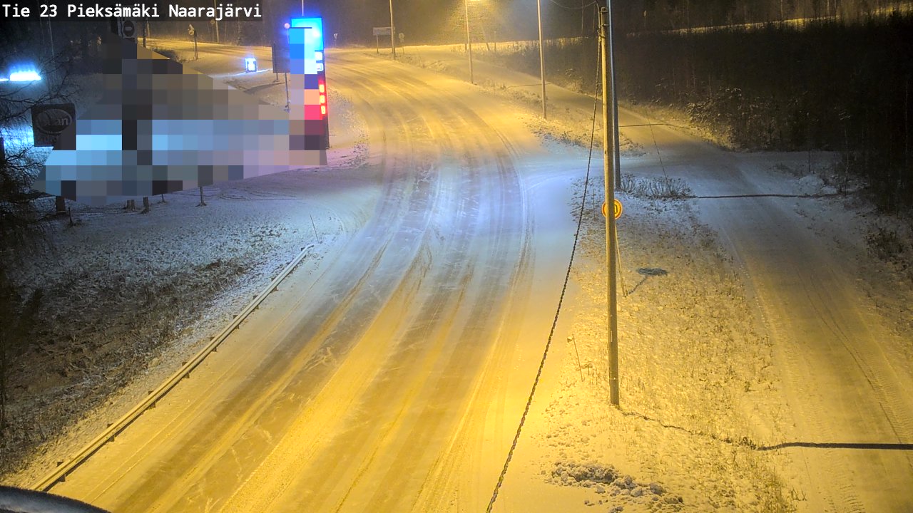 Kelikamerat Kuva Tie 23 Pieksämäki, Naarajärvi, Pieksämäki, Etelä-Savo