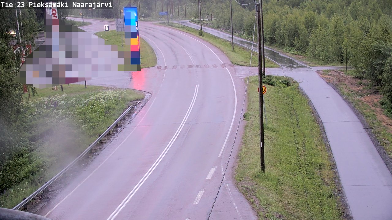 Kelikamerat Kuva Tie 23 Pieksämäki, Naarajärvi, Pieksämäki, Etelä-Savo