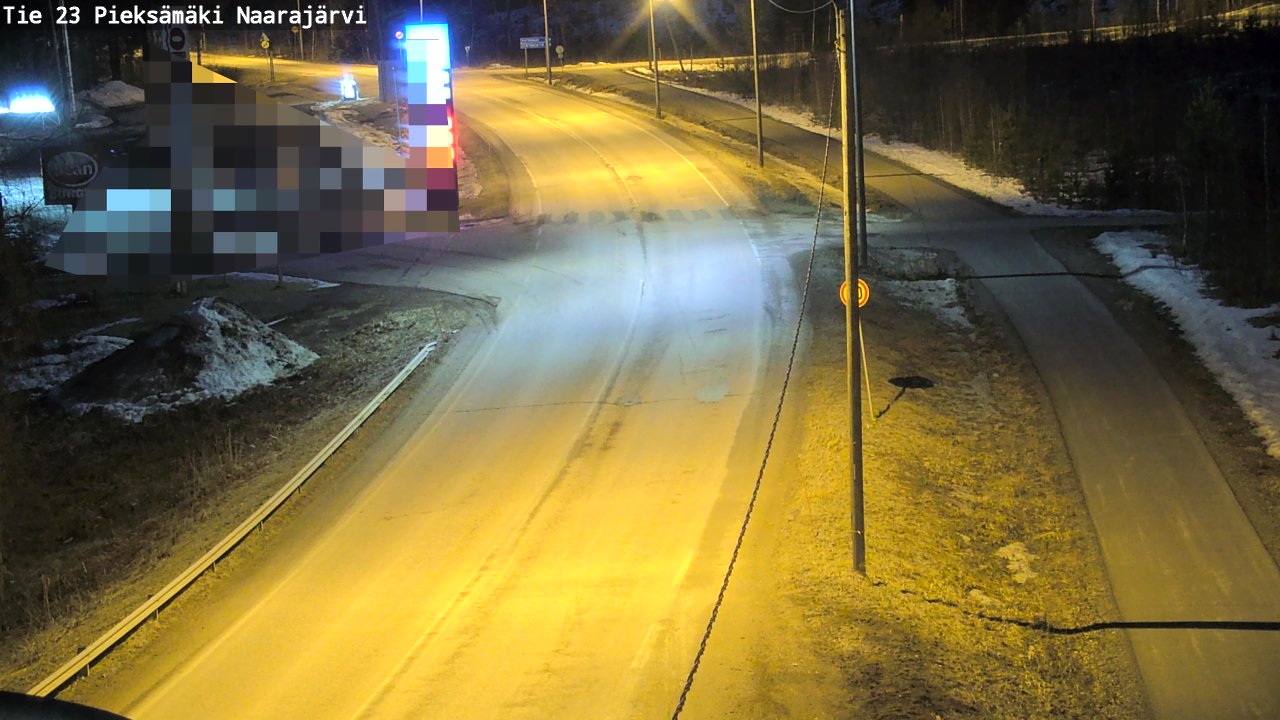 Kelikamerat Kuva Tie 23 Pieksämäki, Naarajärvi, Pieksämäki, Etelä-Savo