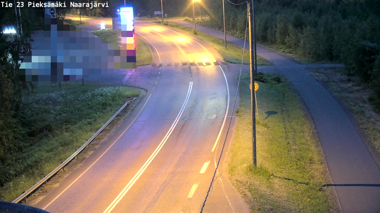 Kelikamerat Kuva Tie 23 Pieksämäki, Naarajärvi, Pieksämäki, Etelä-Savo