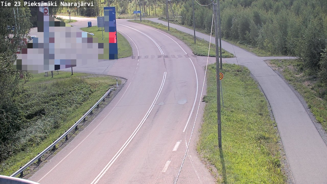 Kelikamerat Kuva Tie 23 Pieksämäki, Naarajärvi, Pieksämäki, Etelä-Savo