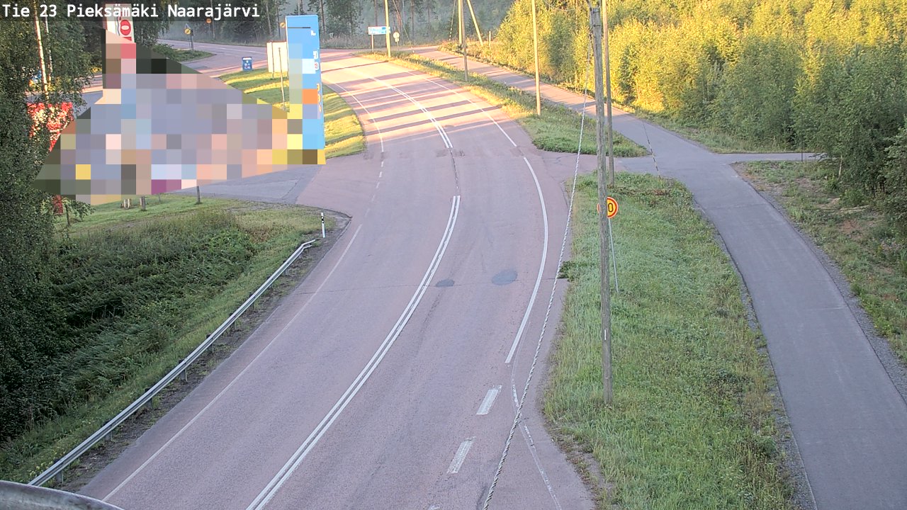 Kelikamerat Kuva Tie 23 Pieksämäki, Naarajärvi, Pieksämäki, Etelä-Savo