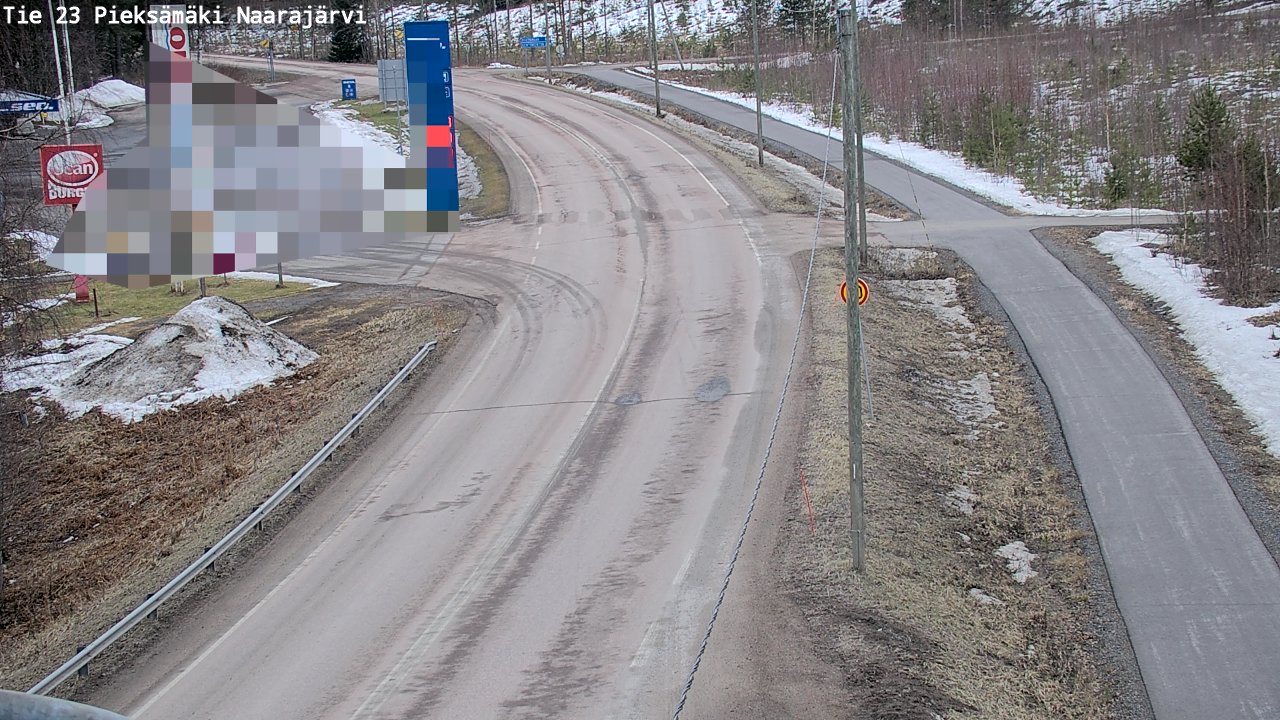 Kelikamerat Kuva Tie 23 Pieksämäki, Naarajärvi, Pieksämäki, Etelä-Savo