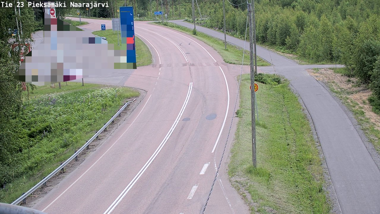 Kelikamerat Kuva Tie 23 Pieksämäki, Naarajärvi, Pieksämäki, Etelä-Savo